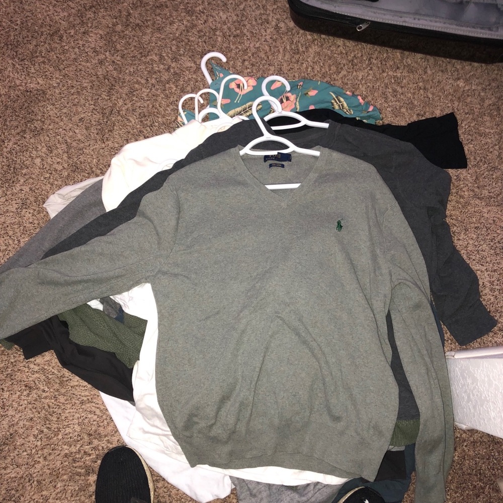 Ralph Lauren v neck sweater